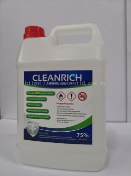 Cleanrich Pembasmi Kuman (75%Alcohol) 