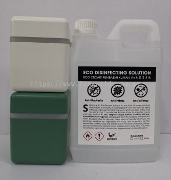 Induction Sprayer with Eco Disinfectant Solution (Alkohol Free) 