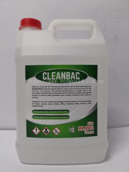 CLEANBAC (RTU) Surface Disinfection And Infection Control