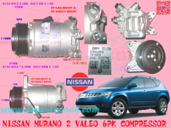 (CPS)   Nissan Murano 2.5P VL 6PK Compressor