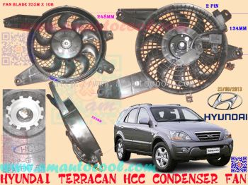 (CDS)  Hyundai Terracan HCC Condenser Fan 