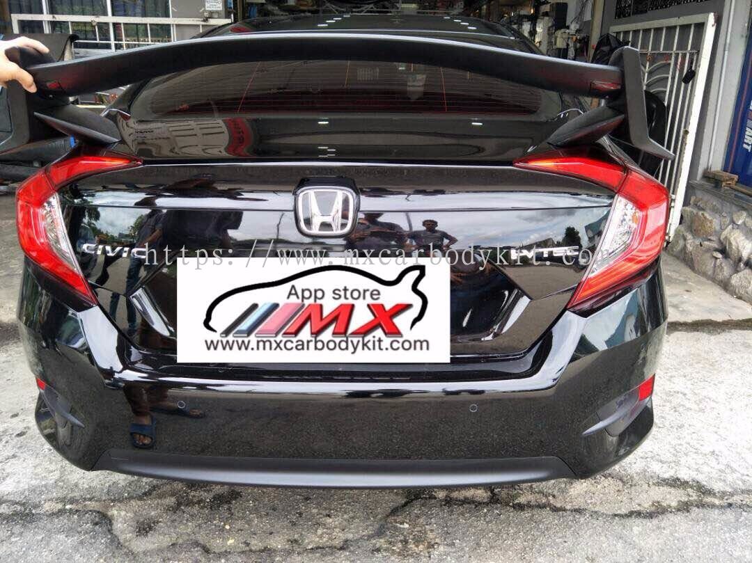 Johor HONDA CIVIC 2016 FC TYPE-R 1 & 2 SPOILER CIVIC 2016 