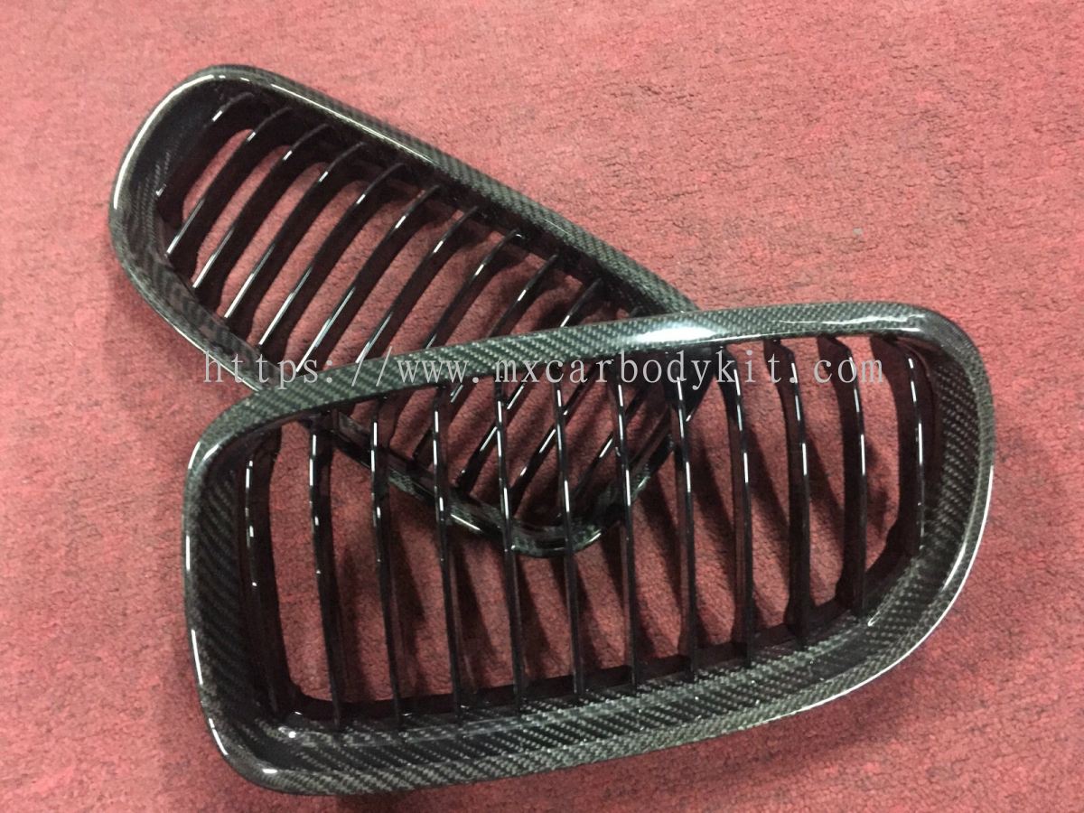 Johor BMW E90 FACELIFT FRONT GRILLE CARBON FIBER BMW 