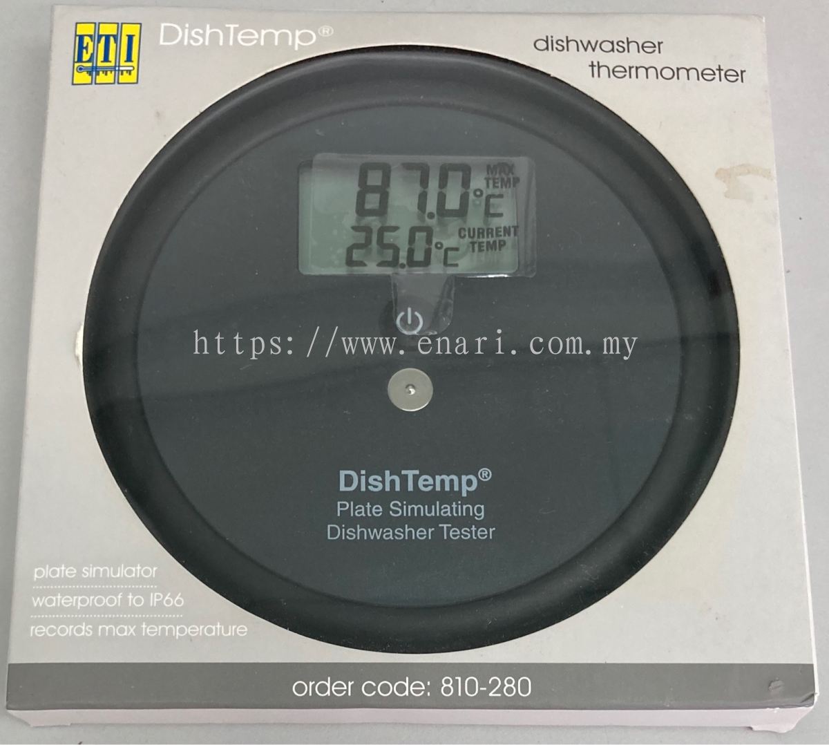 DishTemp - Plate Simulating Dishwasher Tester 