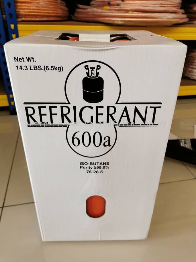 6.5kg Net Weight Gas R600A Refrigerant Factory Providing - China