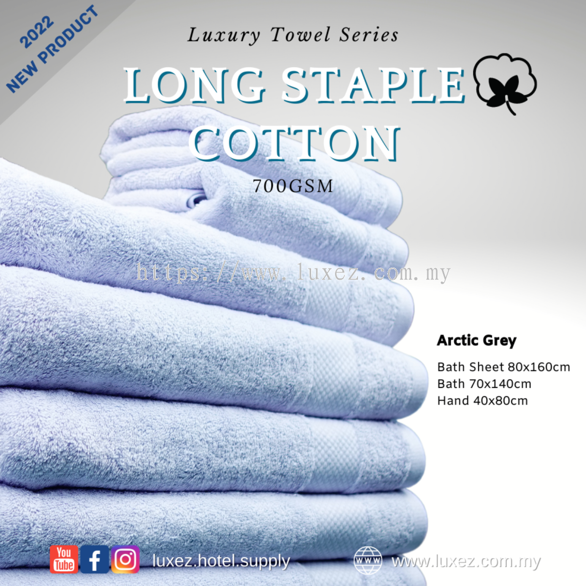 Luxez Luxury Hotel Towel Collection Selangor, Malaysia, Kuala