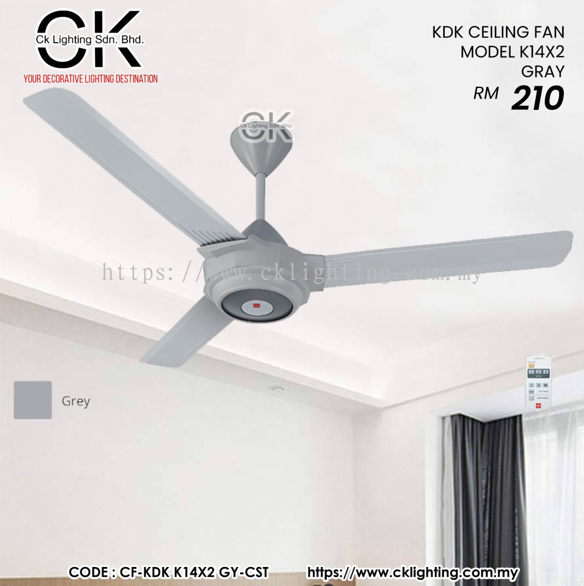 Penang,Butterworth CK LIGHTING KDK FAN 