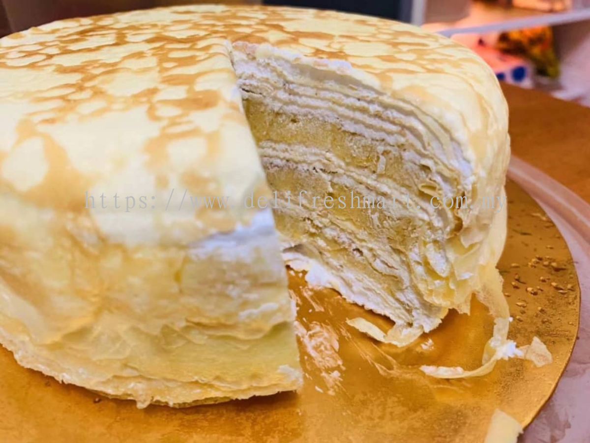 Beanery & Co. - Musang king durian cake with vanilla... | Facebook