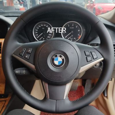 BMW 6 SERIES STEERING WHEEL REPLACE LEATHER 