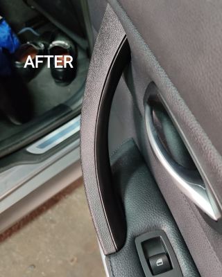 BMW 325I DOOR PANEL HANDLE REPLACE 