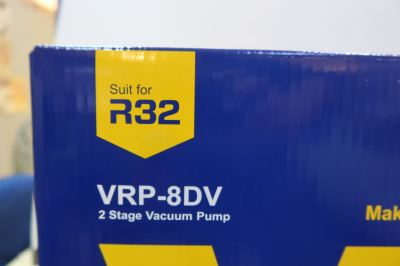VALUE VRP-8DV (8.0 CFM) (3/4HP) (230V/50HZ) (ULTIMATE VACUUM 15 MICTON) 2-STAGE VACUUM PUMP