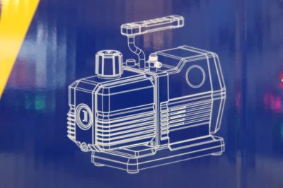 VALUE VRP-8DV (8.0 CFM) (3/4HP) (230V/50HZ) (ULTIMATE VACUUM 15 MICTON) 2-STAGE VACUUM PUMP