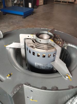 CULMI BLR DDC270-270-0600FM-15 BLOWER DOUBLE INLET (MOTOR [TORIN KHF2T4718]+BLOWER+CASING)