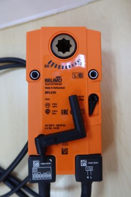 BELIMO BFL230 OPEN-CLOSE SPRING-RETURN FIRE & SMOKE DAMPER ACTUATOR 4NM,230VAC,50/60HZ(3NM FAIL SAFE