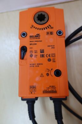 BELIMO BFL230 OPEN-CLOSE SPRING-RETURN FIRE & SMOKE DAMPER ACTUATOR 4NM,230VAC,50/60HZ(3NM FAIL SAFE