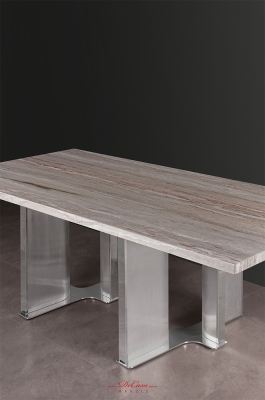 Bardi 2 | Rectangular Marble Dining Table