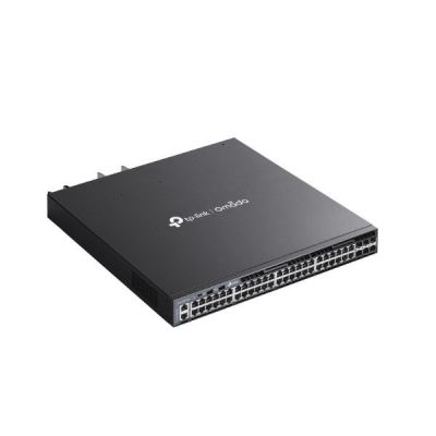 OMADA TP-LINK SG6654XHP: 48-Port Gigabit Stackable L3 Managed PoE+ Switch with 6 10G Slots