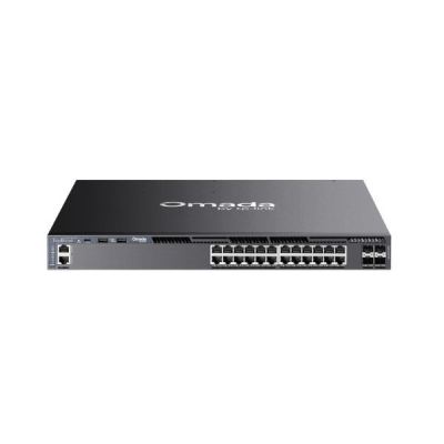 OMADA TP-LINK SG6428XHP: Campus 24-Port Gigabit Stackable L3 Managed Switch with 4�� 10G Slots