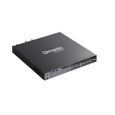 OMADA TP-LINK SG6428XHP: Campus 24-Port Gigabit Stackable L3 Managed Switch with 4�� 10G Slots