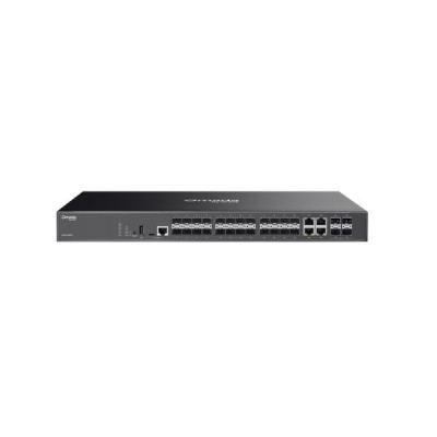 OMADA TP-LINK SG5428XF : 24-Port SFP Stackable Lite L3 Managed Switch with 4�� 10G Slots