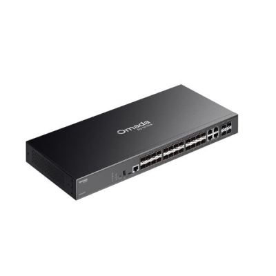 OMADA TP-LINK SG5428XF : 24-Port SFP Stackable Lite L3 Managed Switch with 4�� 10G Slots