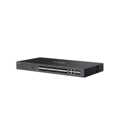 OMADA TP-LINK SG5428XF : 24-Port SFP Stackable Lite L3 Managed Switch with 4�� 10G Slots