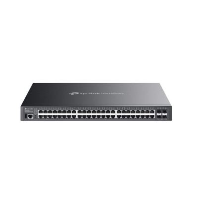 OMADA TP-LINK SG5452XMPP: 48-Port Gigabit Stackable Lite L3 Managed PoE++ Switch with 4�� 10G Slots
