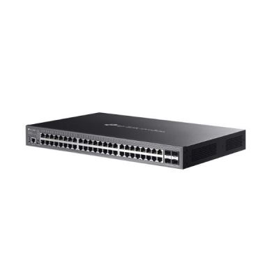 OMADA TP-LINK SG5452XMPP: 48-Port Gigabit Stackable Lite L3 Managed PoE++ Switch with 4�� 10G Slots