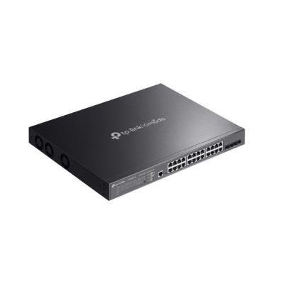OMADA TP-LINK SG3428XPP-M2 24 Port + 4 Port 10GE SFP+ L2+ Managed Switch with 16-Port PoE+ & 8-Port PoE++