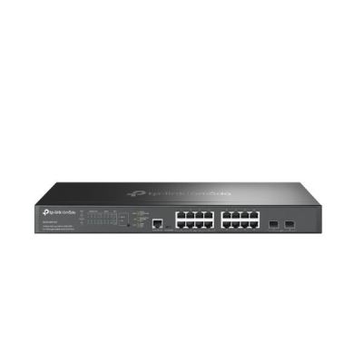 OMADA TP-LINK SG3218XP-M2: 16-Port 2.5G and 2-Port 10GE SFP+ L2+ Managed Switch with 8-Port PoE+