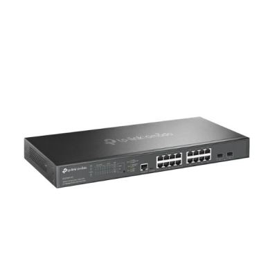 OMADA TP-LINK SG3218XP-M2: 16-Port 2.5G and 2-Port 10GE SFP+ L2+ Managed Switch with 8-Port PoE+