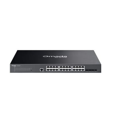OMADA TP-LINK SG3428XMPP: Access Plus 24-Port Gigabit and 4-Port 10GE SFP+ Switch with 16-Port PoE+ & 8-Port PoE++