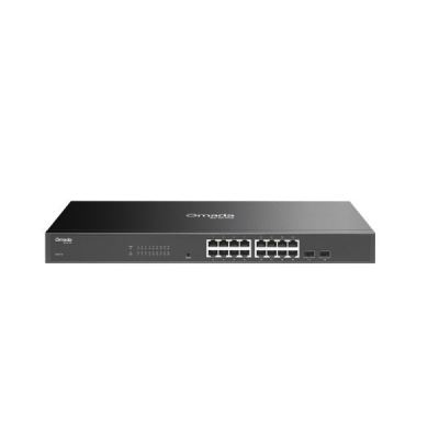 OMADA TP-LINK SG2218: Omada Access 16-Port Gigabit Switch with 2 SFP Slots
