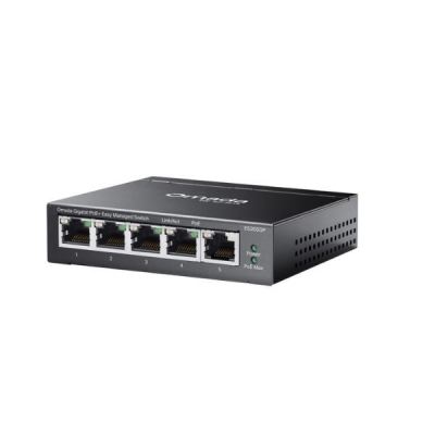 OMADA TP-LINK ES205GP: 5-Port Gigabit Easy Managed Switch with 4-Port PoE+