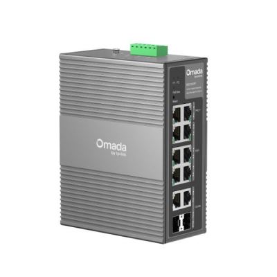 OMADA TP-LINK IES210GPP: 10-Port Gigabit Industrial Easy Managed Switch with 6-Port PoE+ and 2-Port PoE++