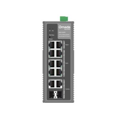 OMADA TP-LINK IES210GPP: 10-Port Gigabit Industrial Easy Managed Switch with 6-Port PoE+ and 2-Port PoE++