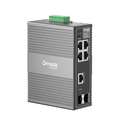 OMADA TP-LINK IES206G: 6-Port Gigabit Industrial Easy Managed Switch