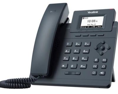 YEALINK SIP-T30P: ENTRY-LEVEL IP PHONE 1 Line WITH POE