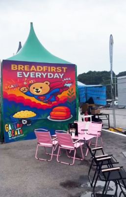 Giant Foamboard Roadshow Backdrop