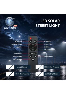 Iwachi LED Solar Street Light (TYN-YHB) - 2