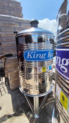 TANGKI KING KONG STAINLESS STEEL 900L 200GAL DENGAN KAKI
