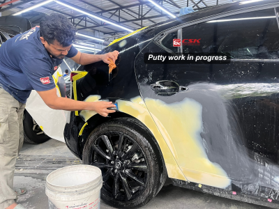 Putty work
