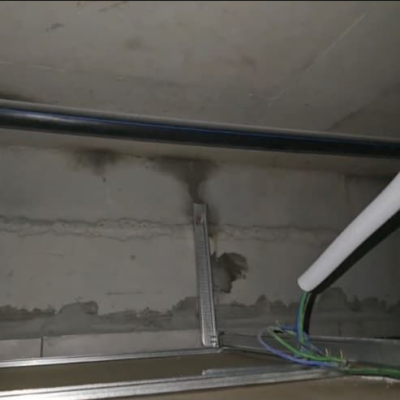condo upper unit toilet angle filler fails  
