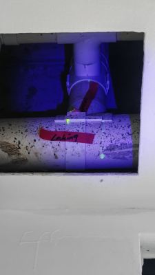 Fluorescent Dye Leak Detection 
