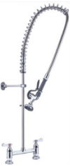 Wide Bottom - Hot & Cold C/W Swing Faucet
