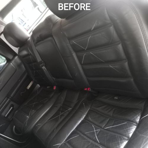 HUMMER H2 SEAT REPLACE LEATHER