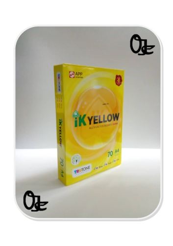 IK Yellow A4 Copier Paper 70gsm 450 Sheets