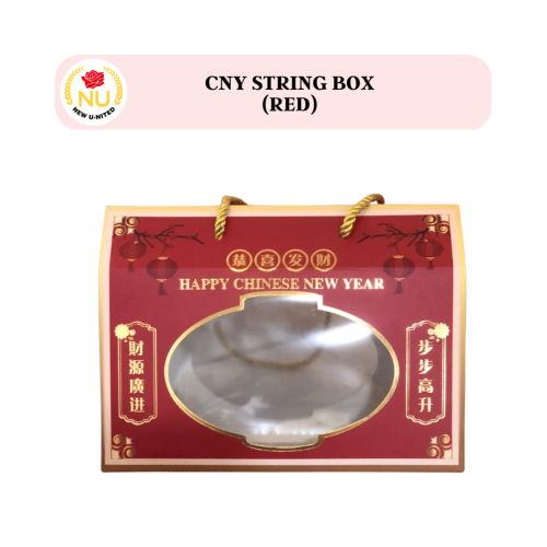NEW YEAR  STRING BOX  (RED) 