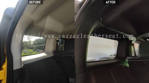 HUMMER 3 ROOF LINER COVER REPLACE FROM LIGHT GREY TO BLACK