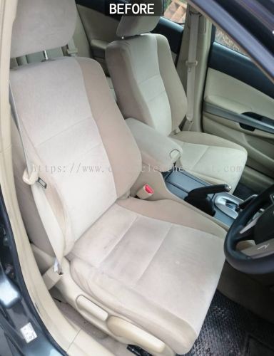 HONDA ACCORD SEAT REPLACE SYNTHETIC LEATHER 